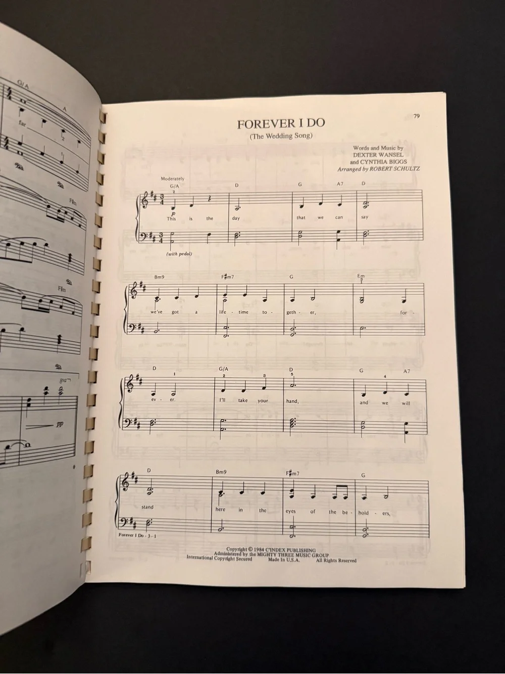 The Complete Wedding Music Collection - Cream & Pink Piano Arrangement